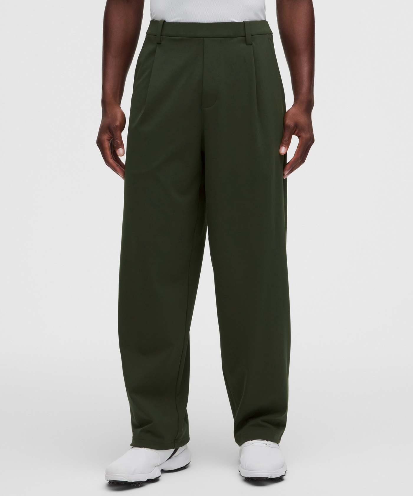 lululemon Daydrift Relaxed-Fit Pleated Trouser, Deep Forest · view 2 of 4