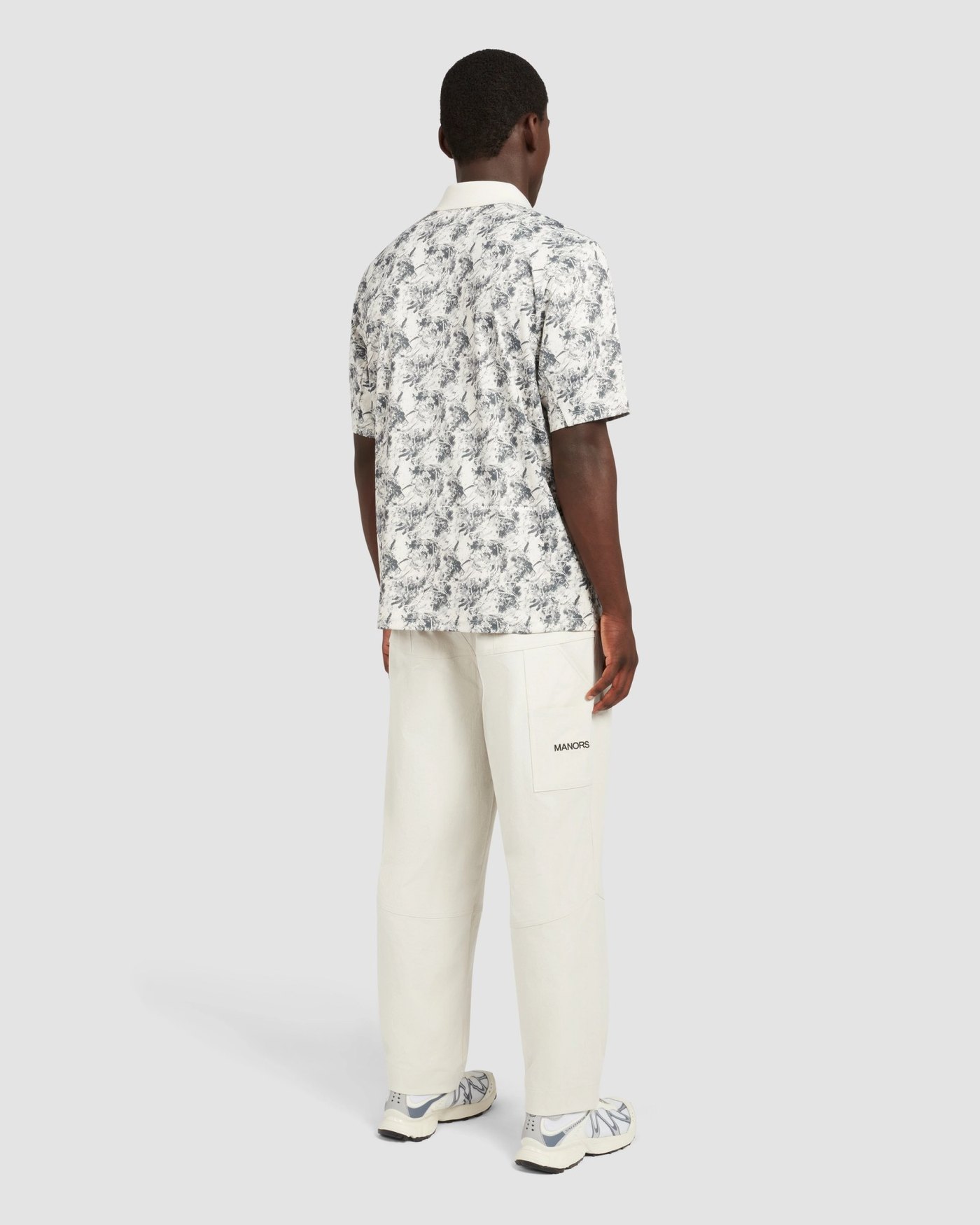 Manors Recycled Greenskeeper Trouser, Ivory · view 3 of 4