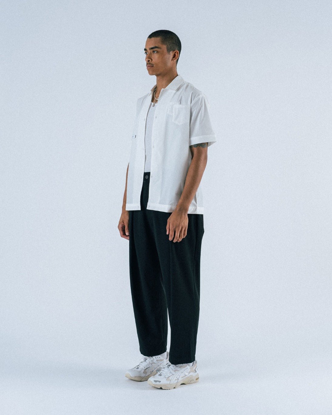 Students Science Adjustable Pleated Pants, Black · view 3 of 4