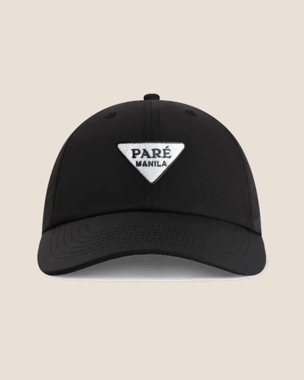 Paré Golf Paré × Imperial Manila Hat, Black &middot; view 1 of 3