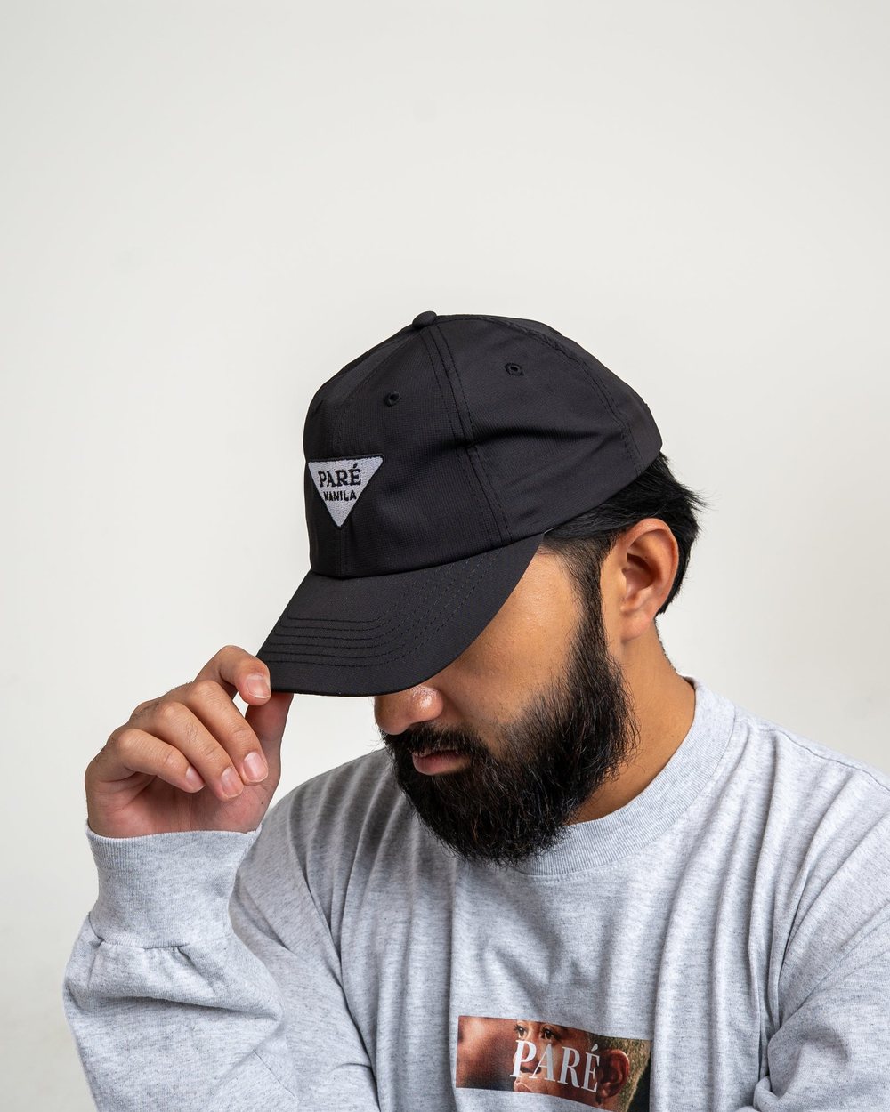 Paré Golf Paré × Imperial Manila Hat, Black &middot; view 3 of 3