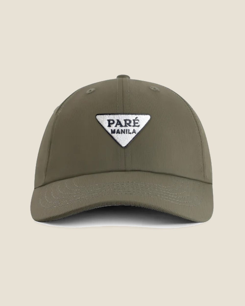 Paré Golf Paré × Imperial Manila Hat, Olive &middot; view 1 of 3