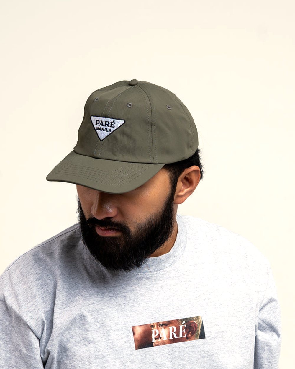 Paré Golf Paré × Imperial Manila Hat, Olive &middot; view 2 of 3