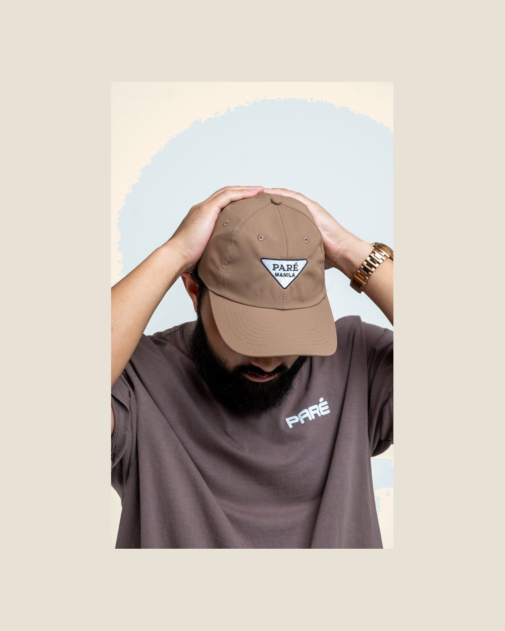 Paré Golf Paré × Imperial Manila Hat, Walnut &middot; view 2 of 4