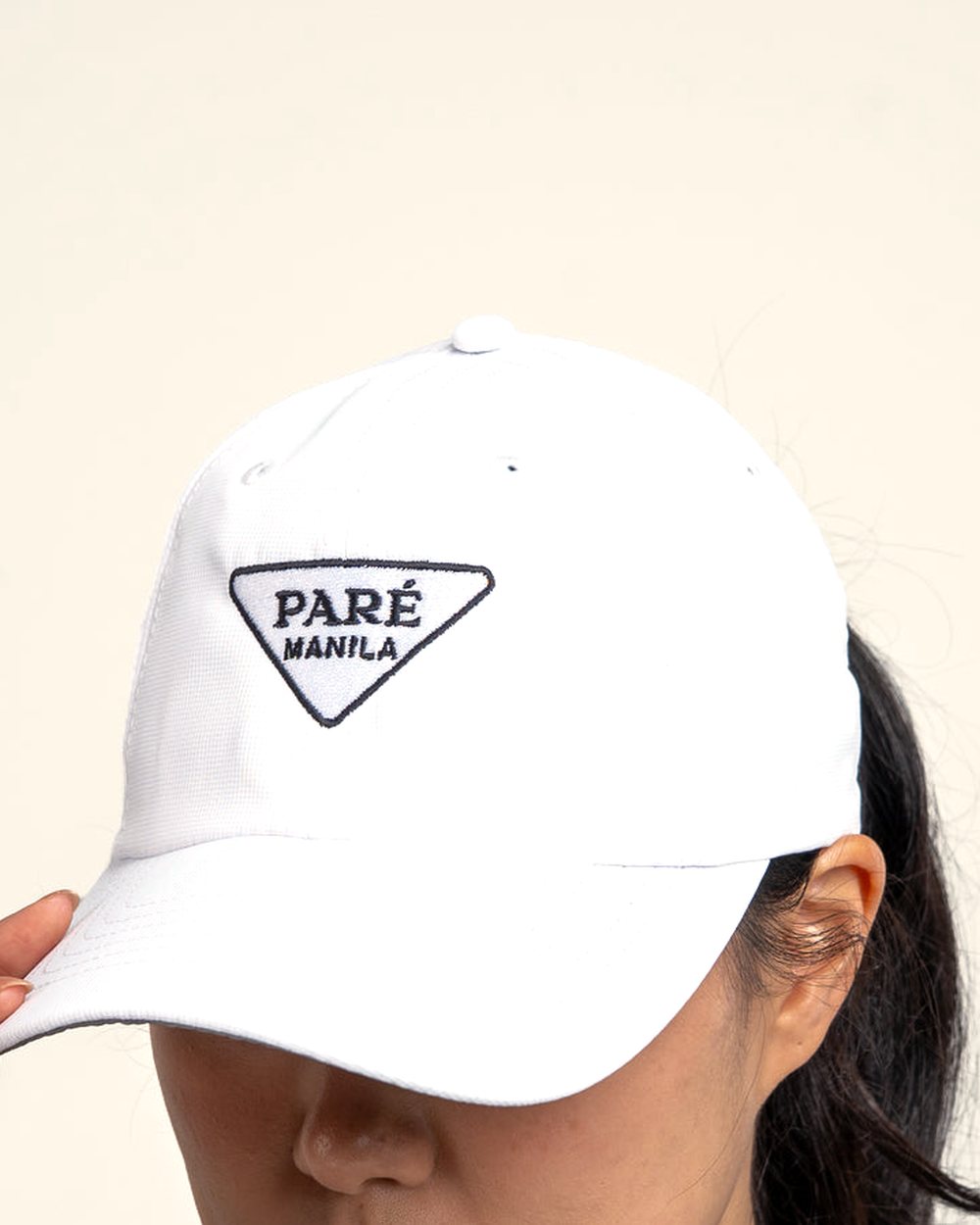 Paré Golf Paré × Imperial Manila Hat, White &middot; view 2 of 3