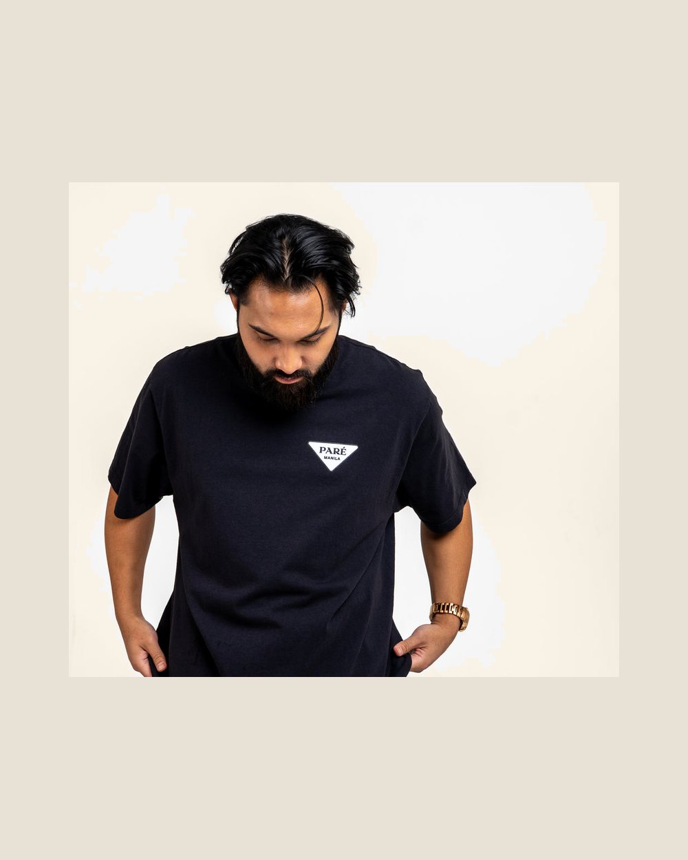 Paré Golf Manila Mockneck Shirt &middot; view 1 of 3
