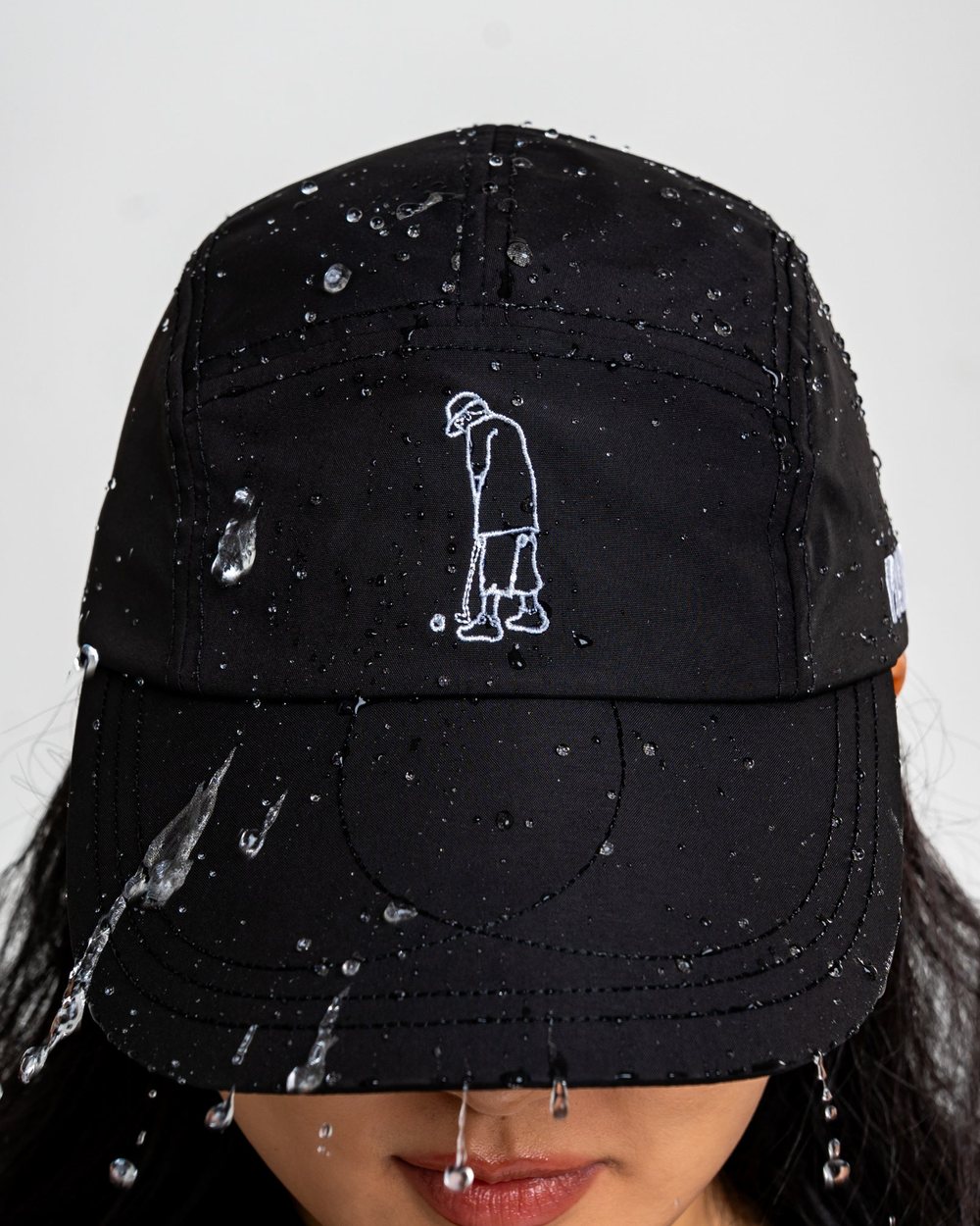 Paré Golf PARÉ-TEX Waterproof 5-Panel Long Bill Hat &middot; view 1 of 5