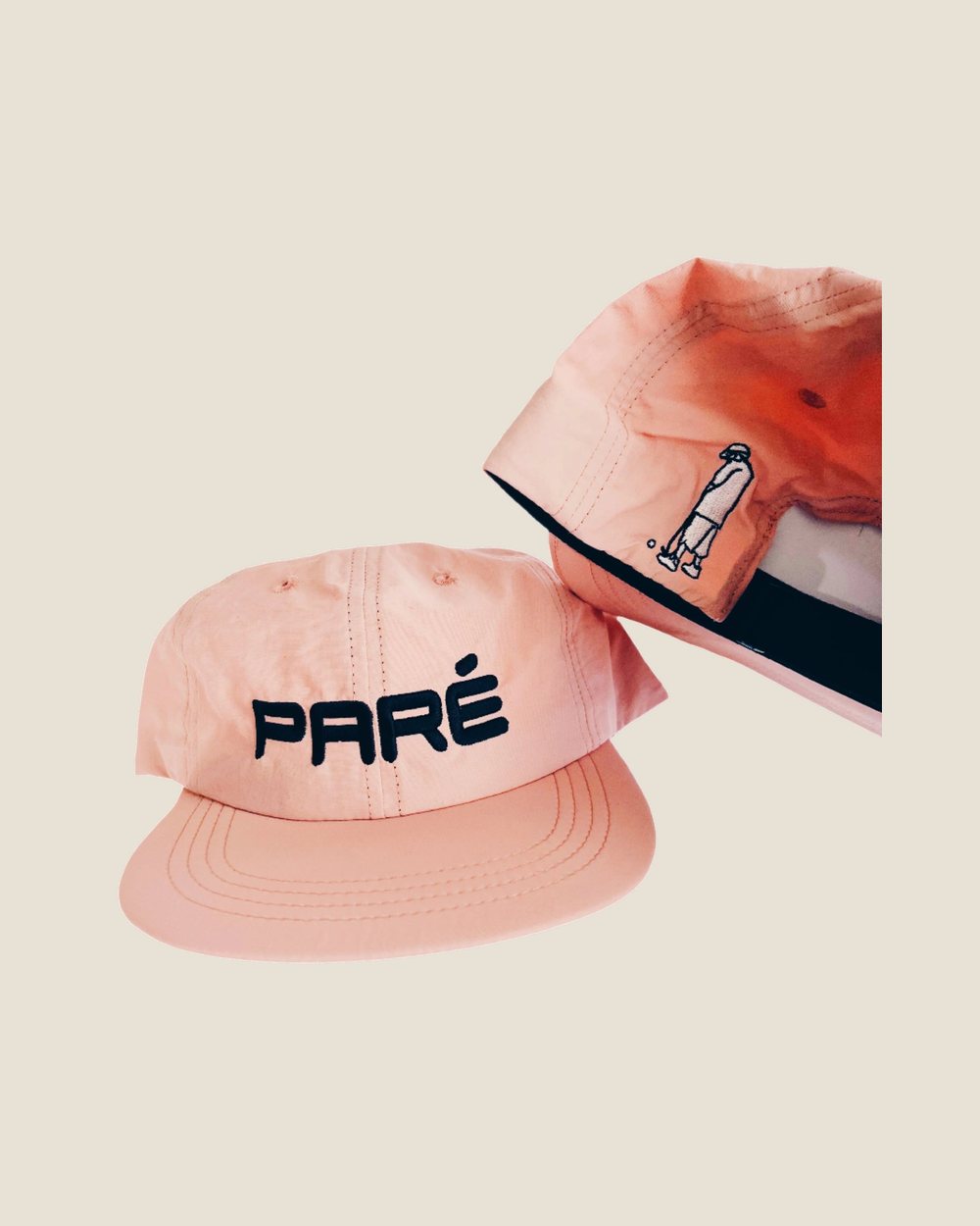 Paré Golf Pink Nylon Hat &middot; view 1 of 4