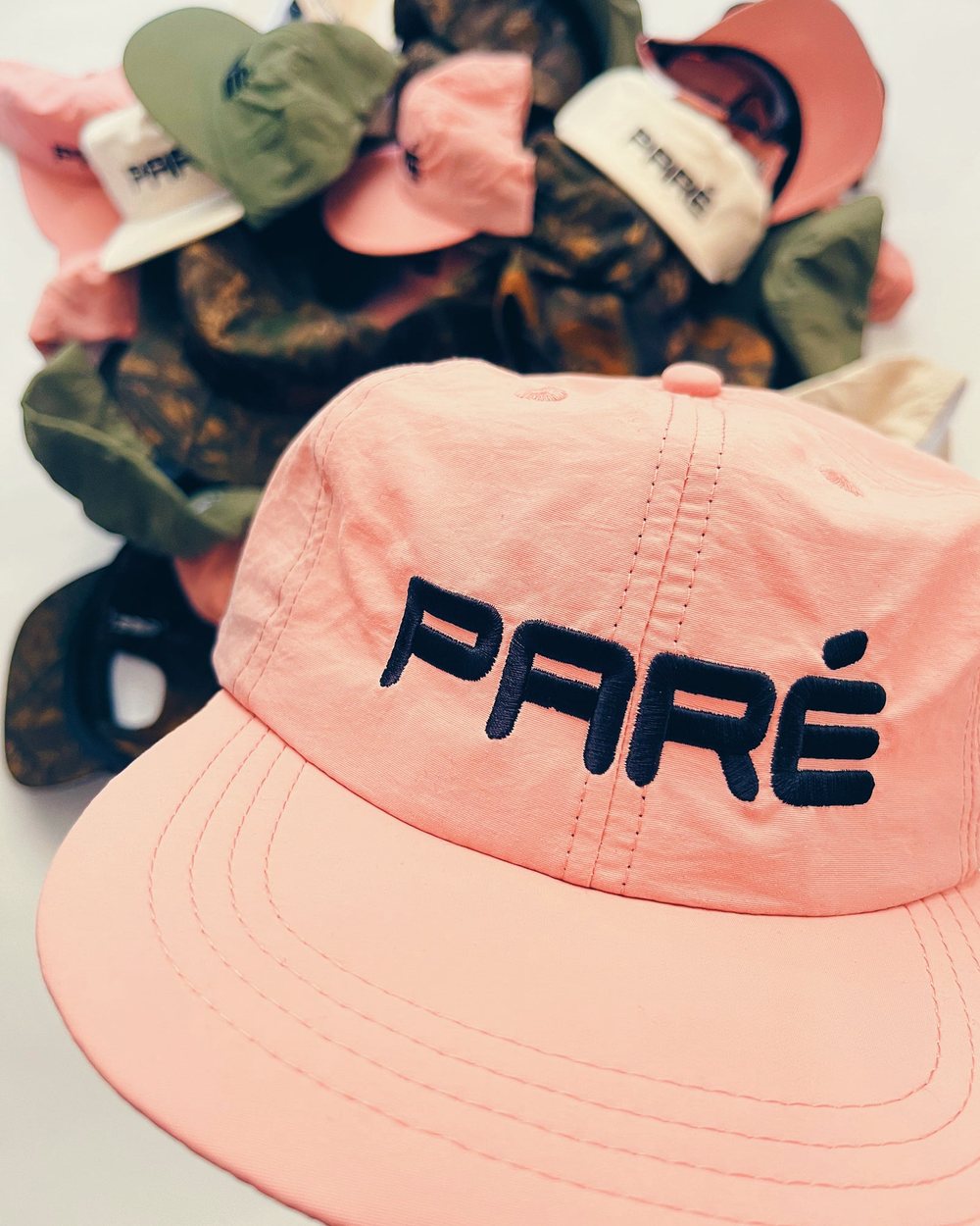 Paré Golf Pink Nylon Hat &middot; view 4 of 4