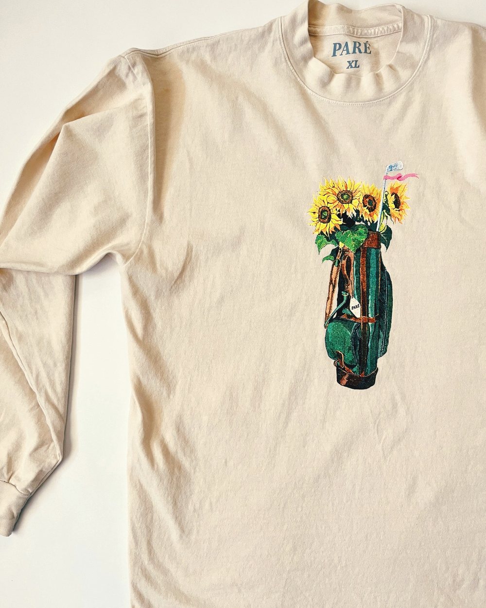 Paré Golf Sunflower Mockneck Long Sleeve Shirt &middot; view 1 of 2