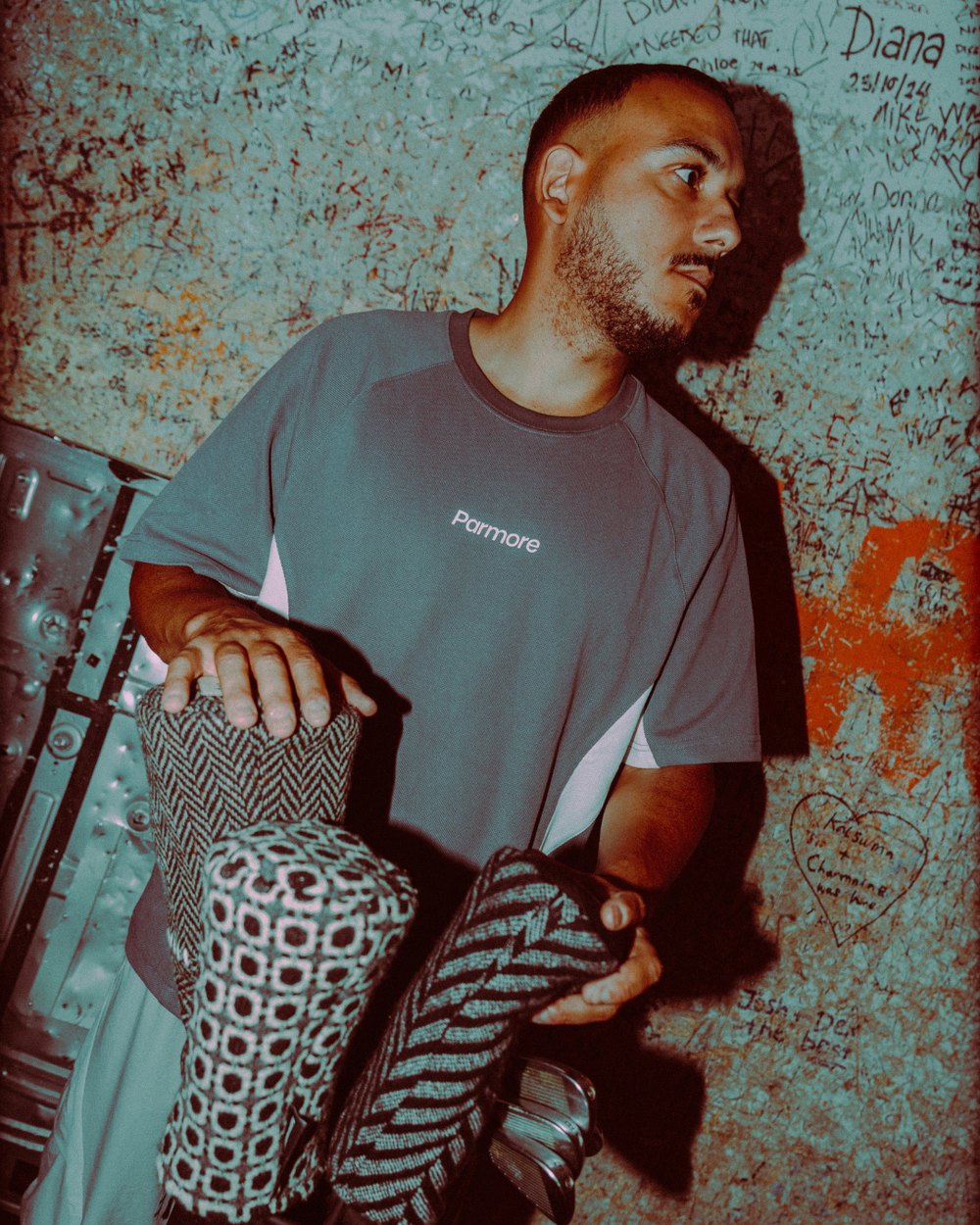 Parmore Golf Paneled Tee, Charcoal &middot; view 1 of 4