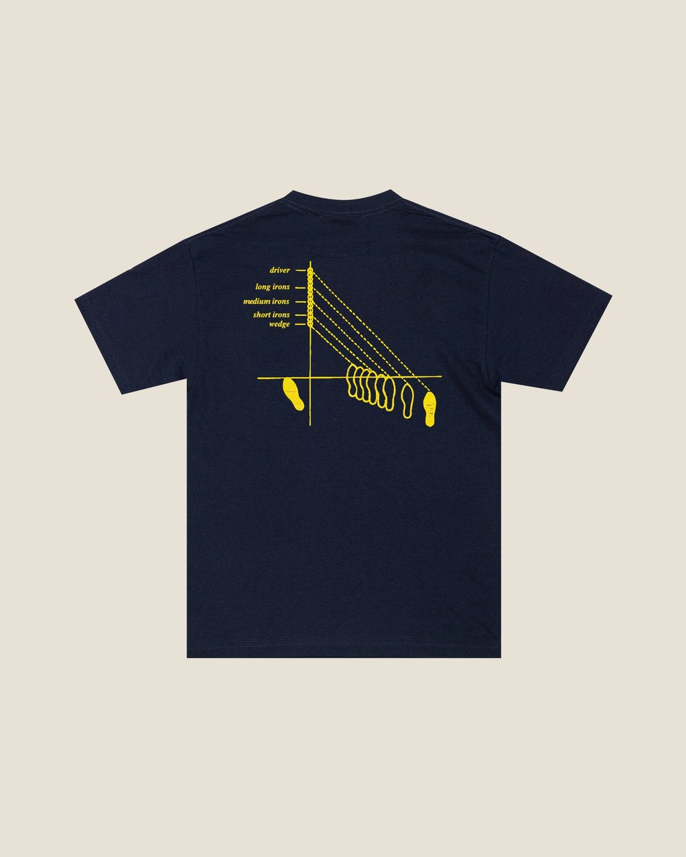 Penta Golf Footwork Tee, Navy · view 2 of 2