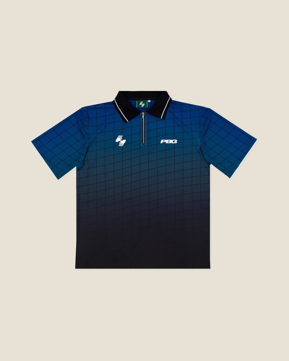 Penta Golf PXB Grid Polo, Lush Ice · view 1 of 4