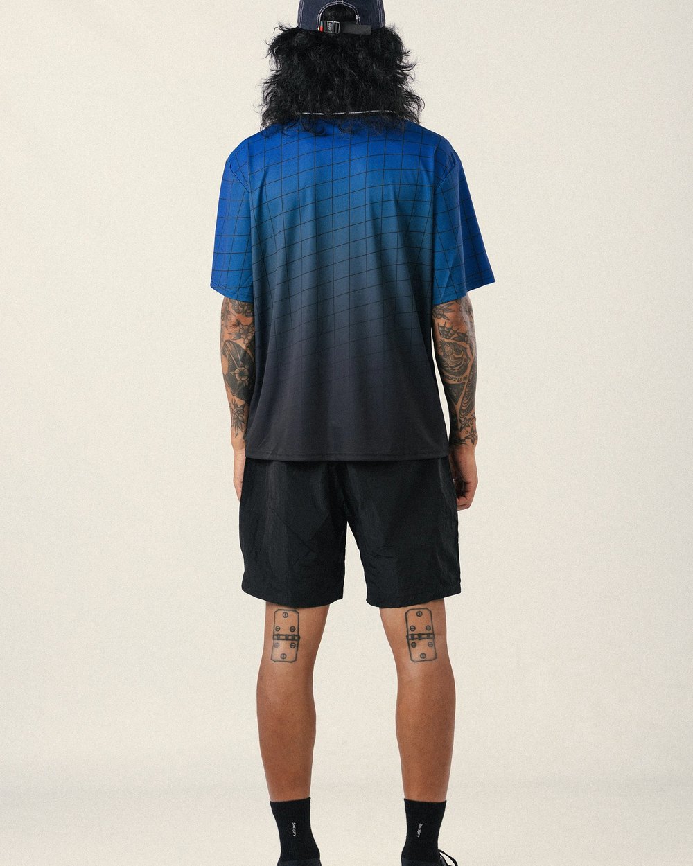 Penta Golf PXB Grid Polo, Lush Ice · view 4 of 4
