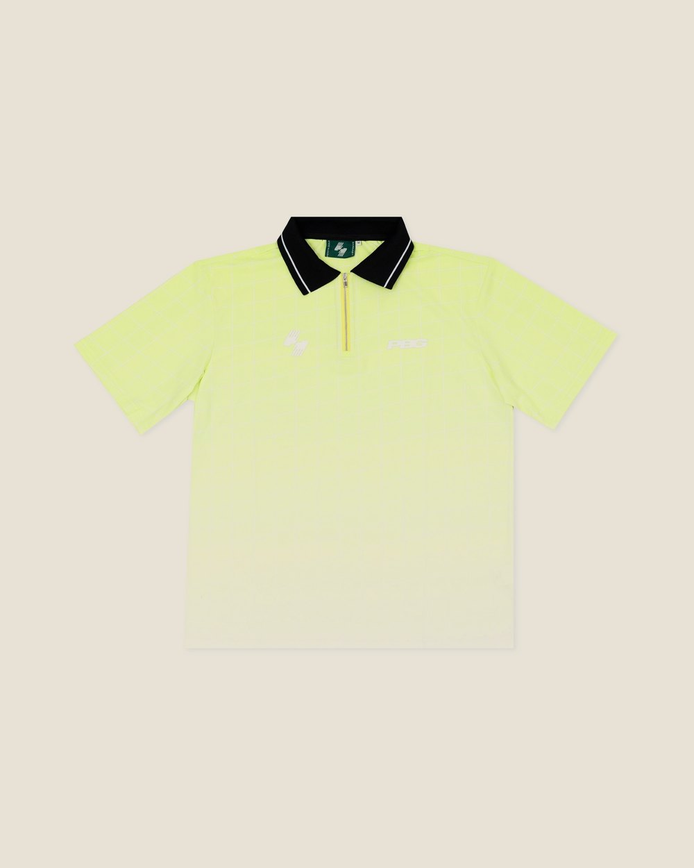 Penta Golf PXB Grid Polo, Lemon Sorbet · view 1 of 4
