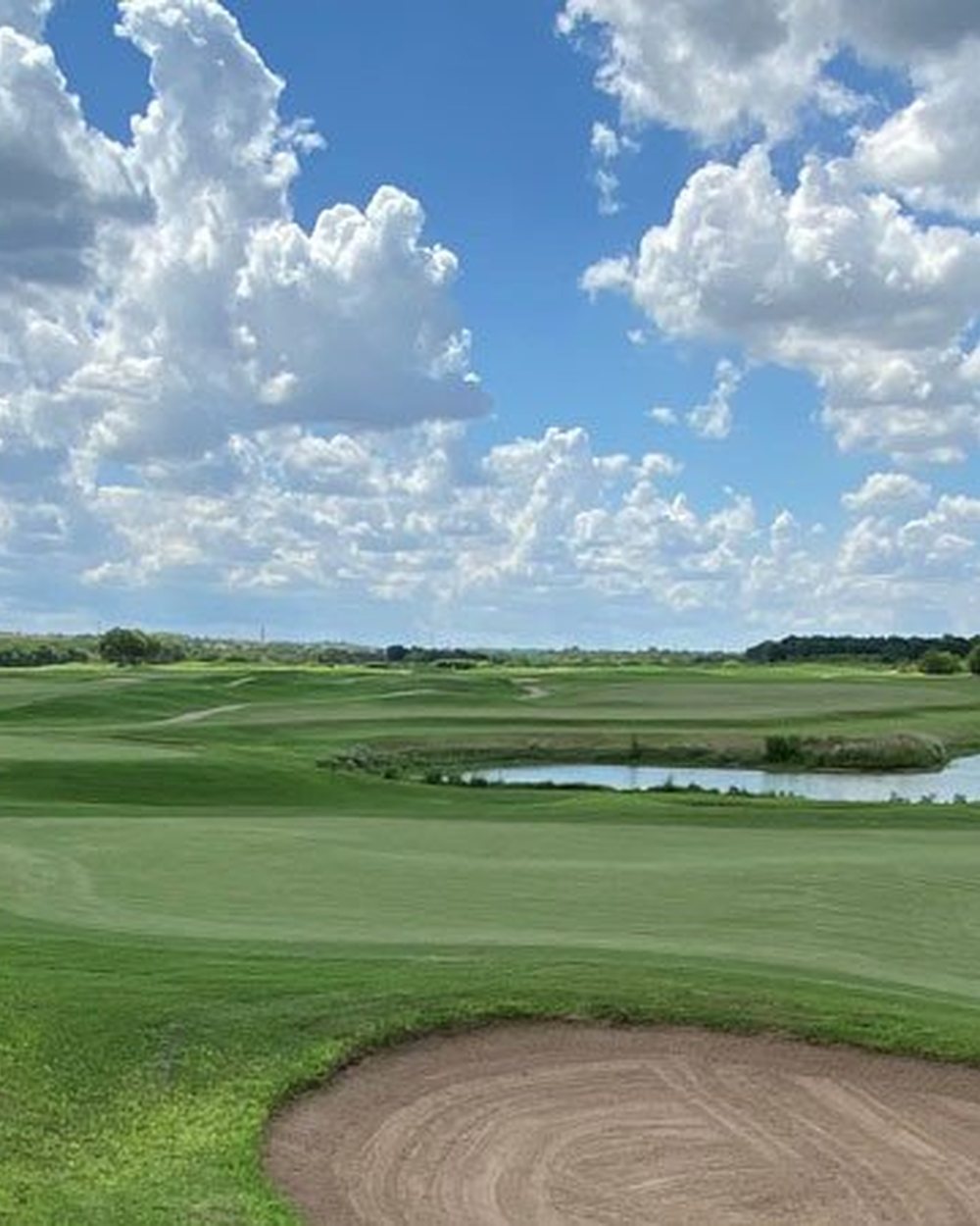 The range and bunkers at Jimmy Clay and Roy Kizer