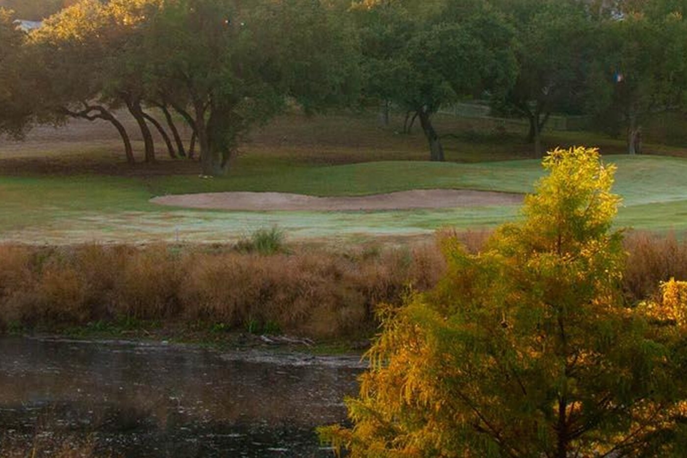 Great Hills Country Club golf course in Northwest Austin, Texas — Don January and Billy Martindale, 1973