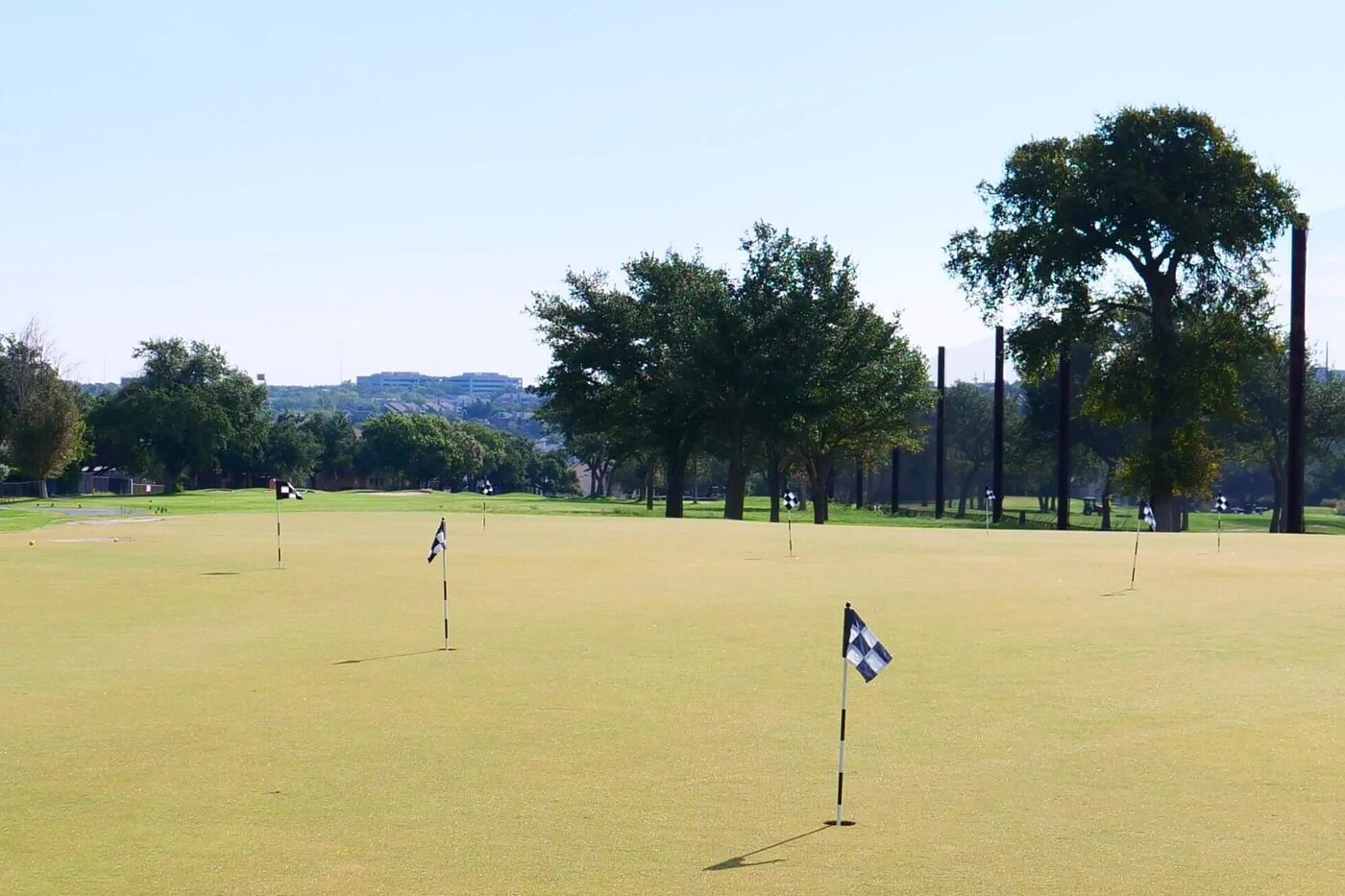 Great Hills Country Club golf course in Northwest Austin, Texas — Don January and Billy Martindale, 1973