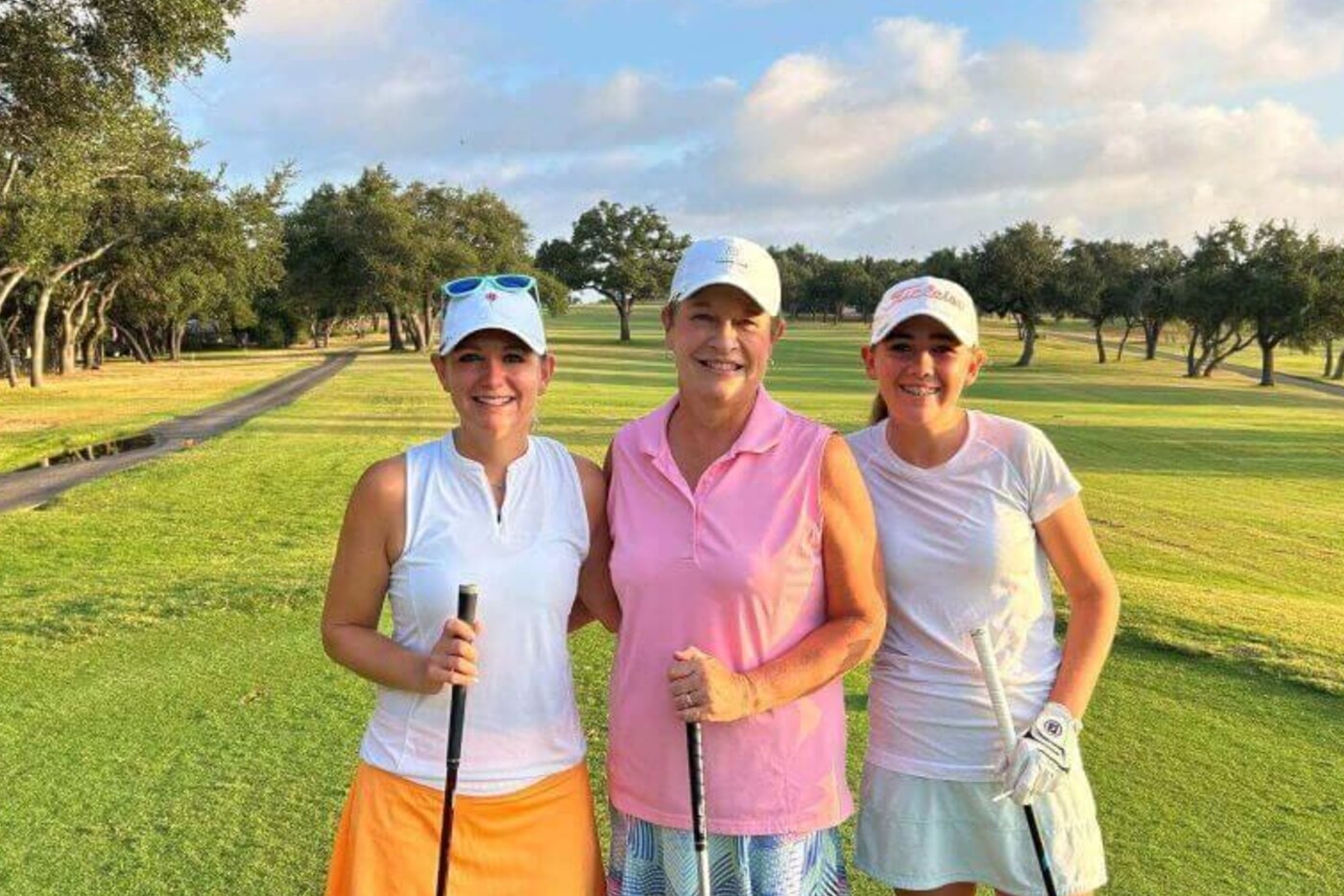 Great Hills Country Club golf course in Northwest Austin, Texas — Don January and Billy Martindale, 1973