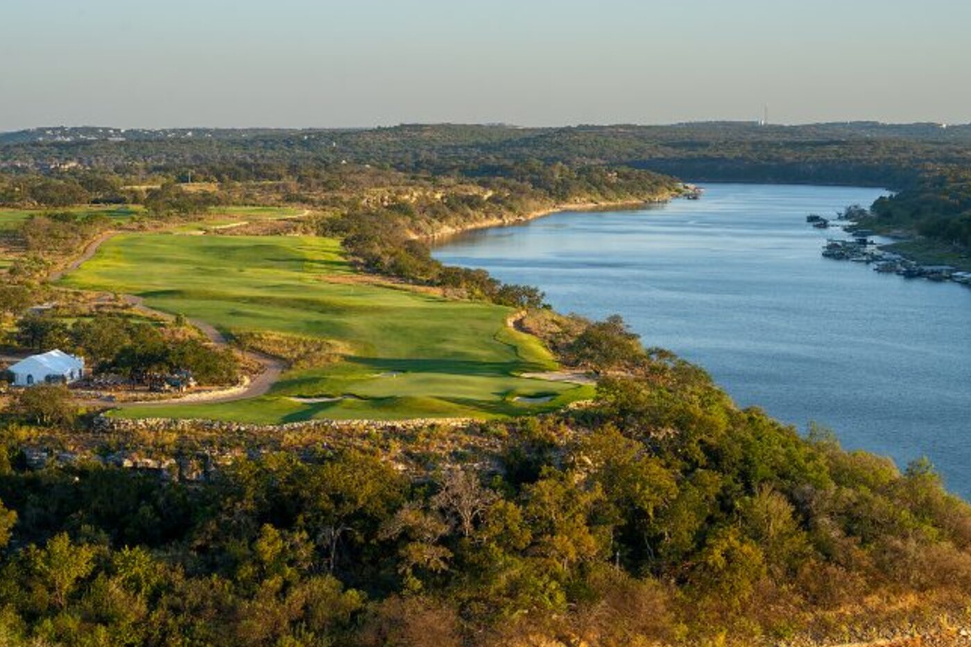 Loraloma golf course in Spicewood, Texas — David McLay Kidd, October 2025