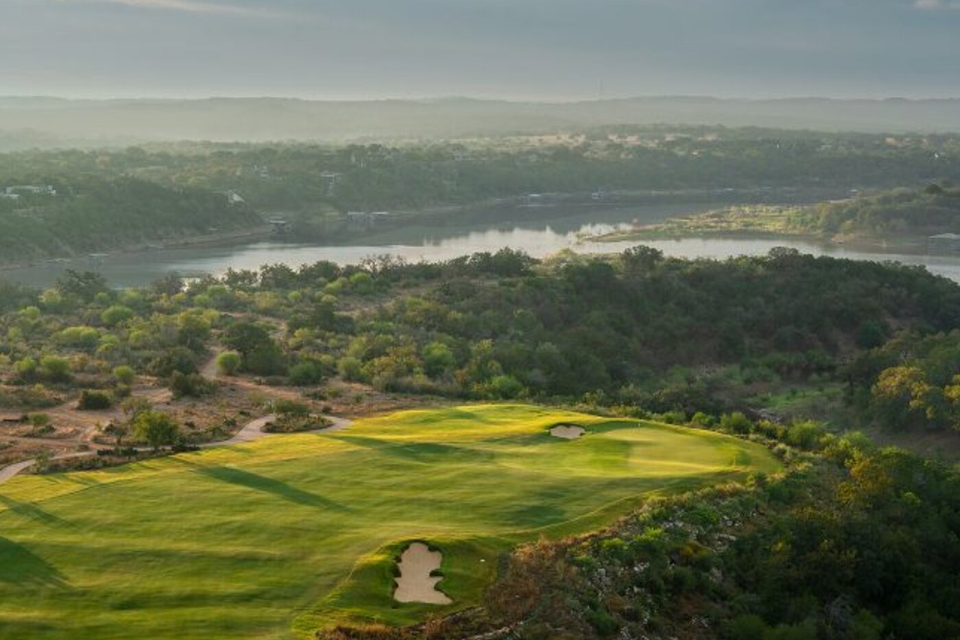 Loraloma golf course in Spicewood, Texas — David McLay Kidd, October 2025
