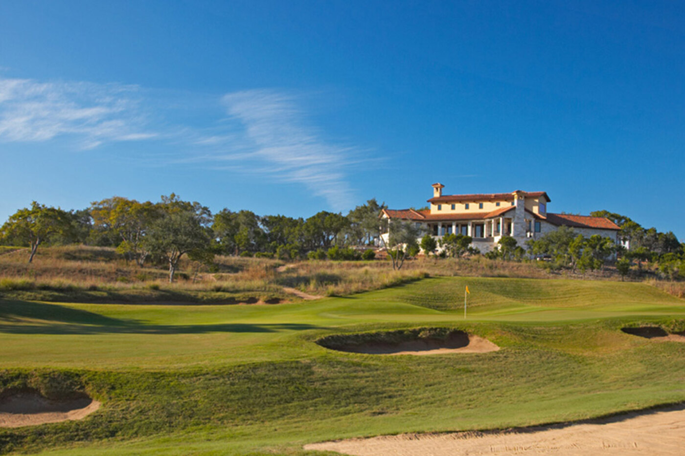 Spanish Oaks Golf Club golf course in Bee Cave, Texas — Bobby Weed, 2001