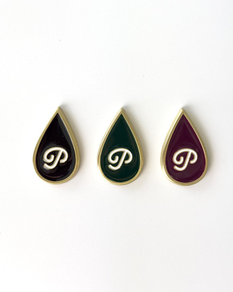 Public Drip Script Drip ball marker three pack with pouch · view 2 of 3