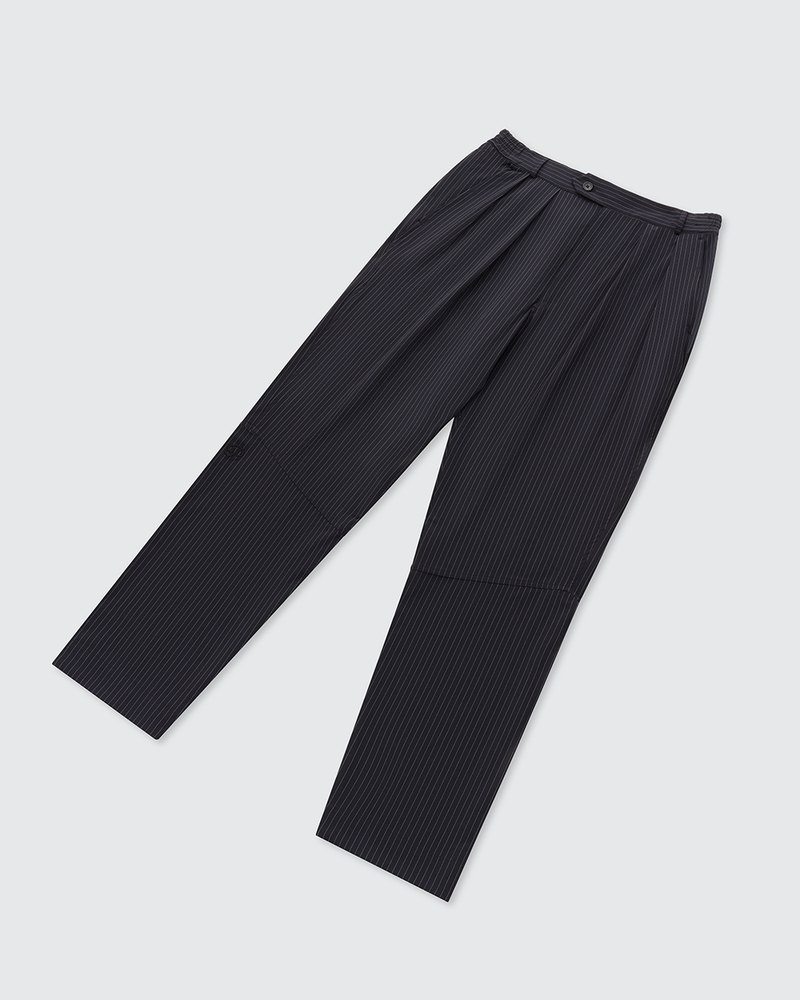 Public Drip Anywhere Pleated Pants in pinstripe · view 3 of 4