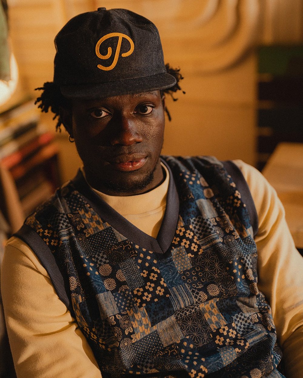 Public Drip x Akashi-Kama Patchwork Swing Vest · view 4 of 4