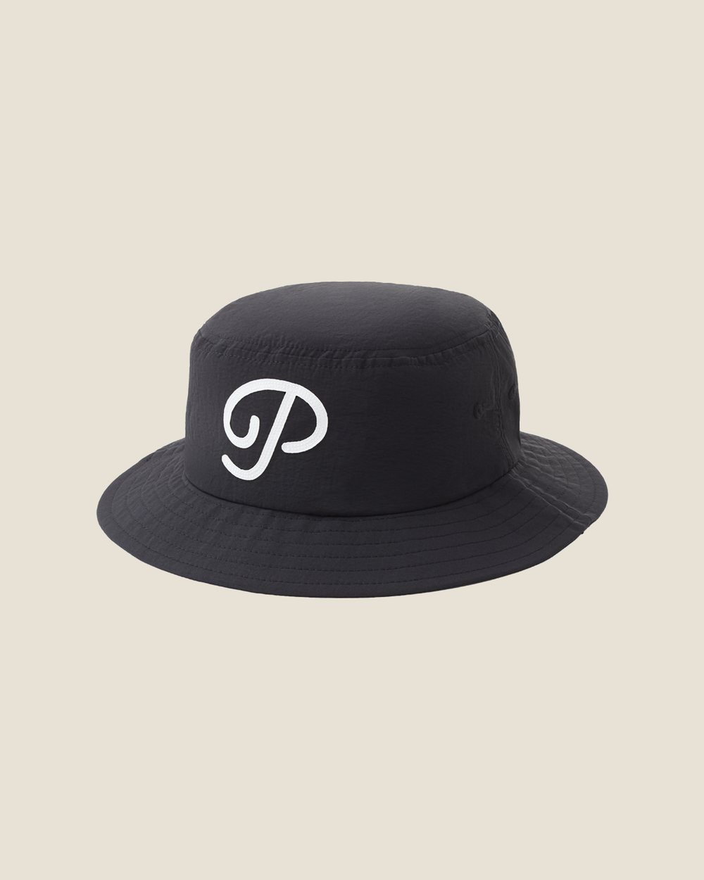 Public Drip “P” Script Nylon Bucket Hat · view 1 of 4