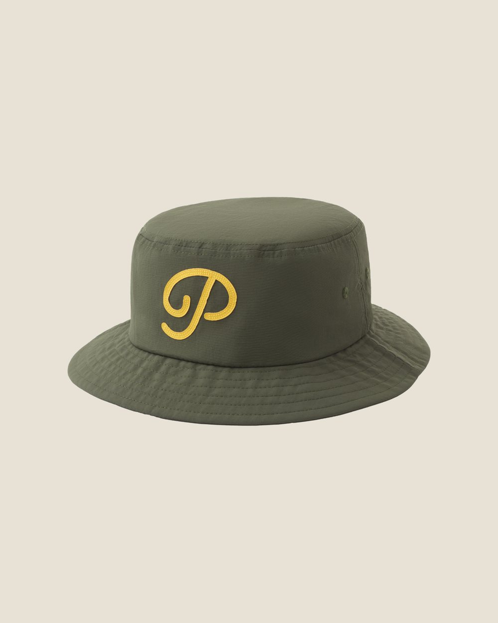 Public Drip “P” Script Nylon Bucket Hat · view 2 of 4