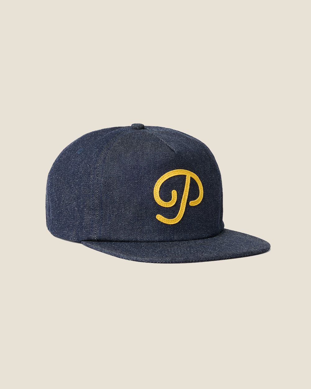 Public Drip “P” Script Denim Snapback · view 1 of 4