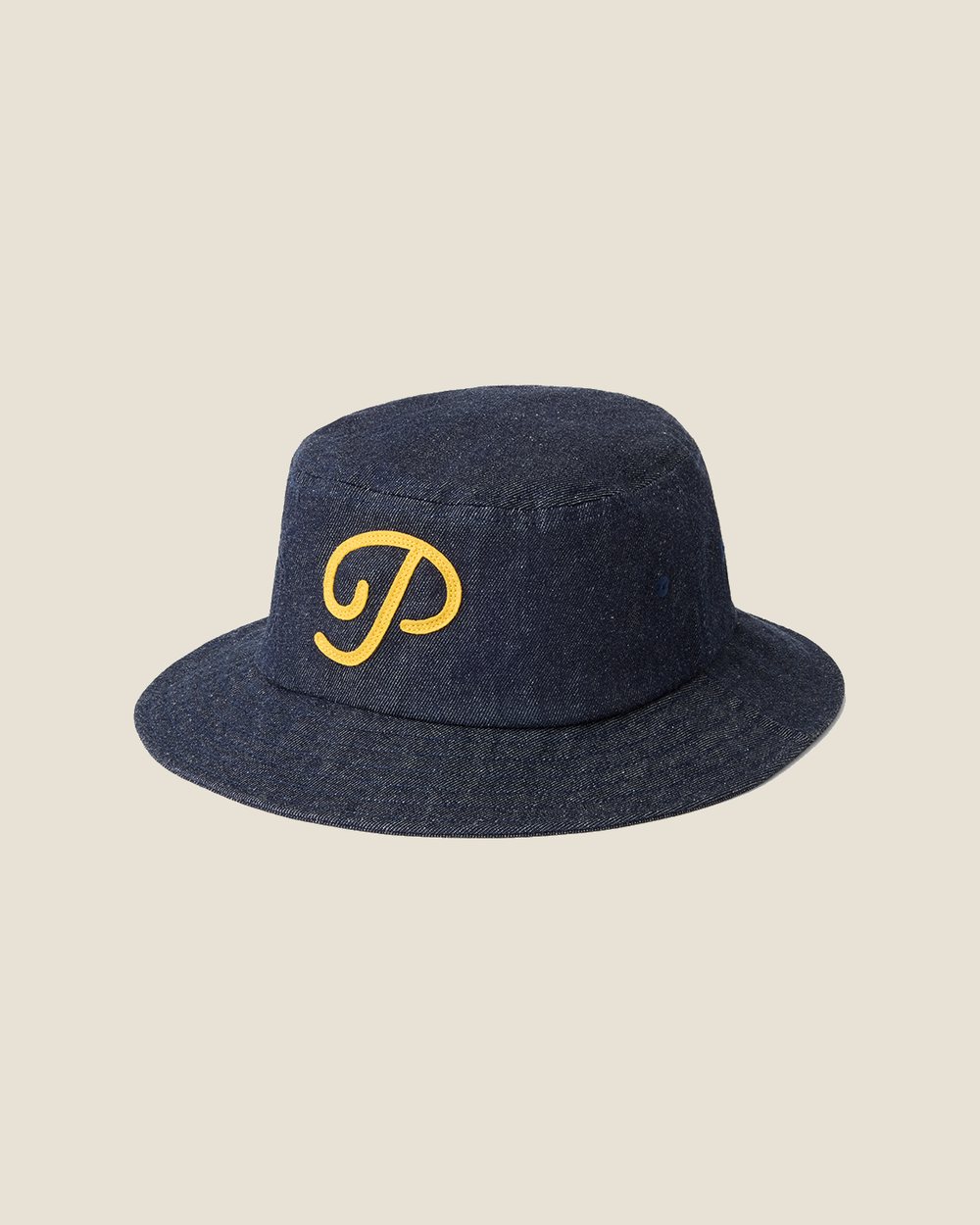 Public Drip “P” Script Denim Bucket · view 1 of 4