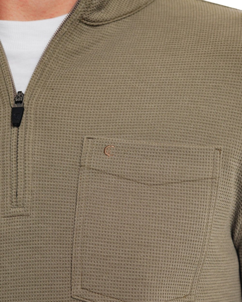 Criquet Waffle Stretch Pullover &middot; view 2 of 6