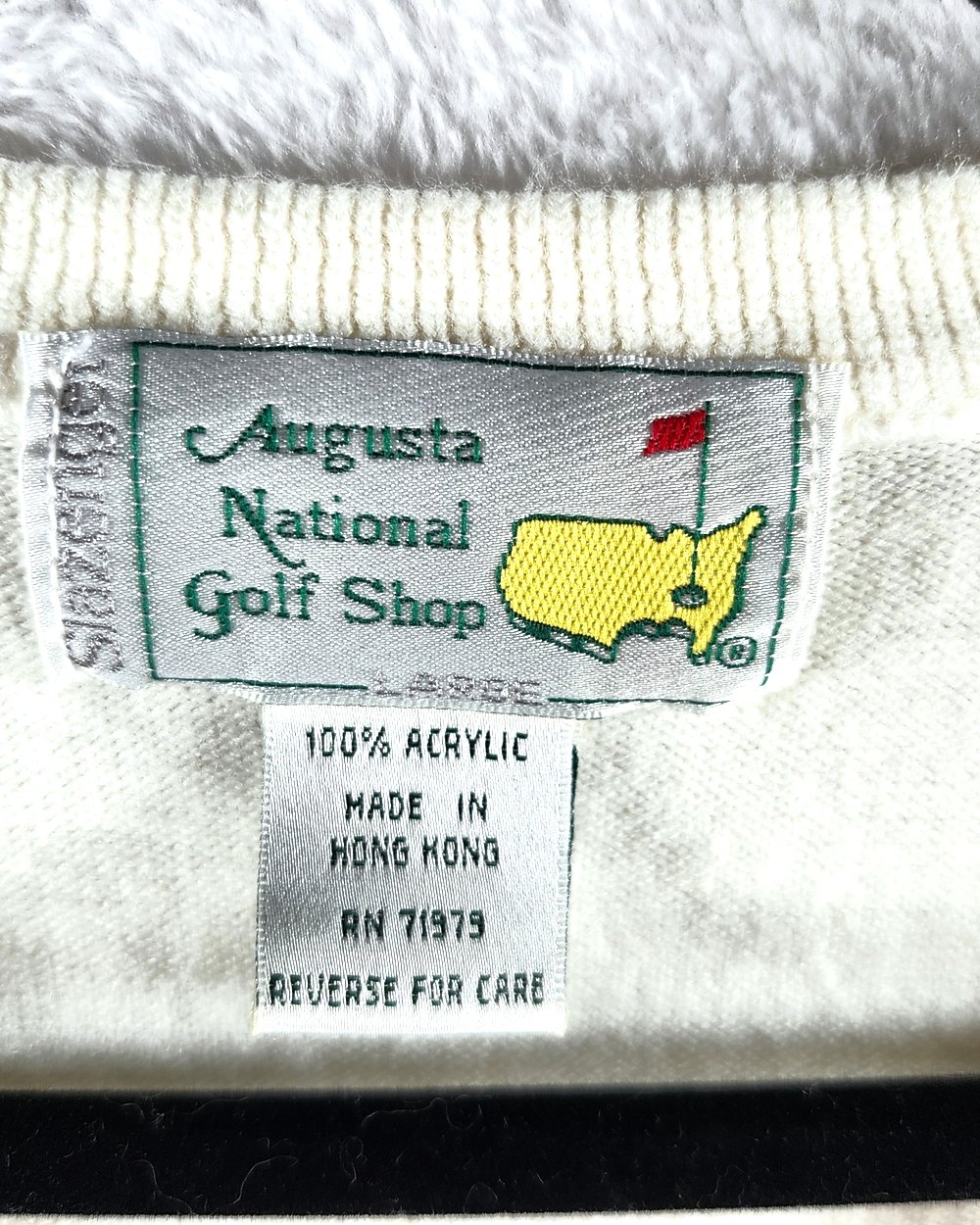 Augusta National Golf Shop 90s V-Neck Sweater &middot; view 3 of 3