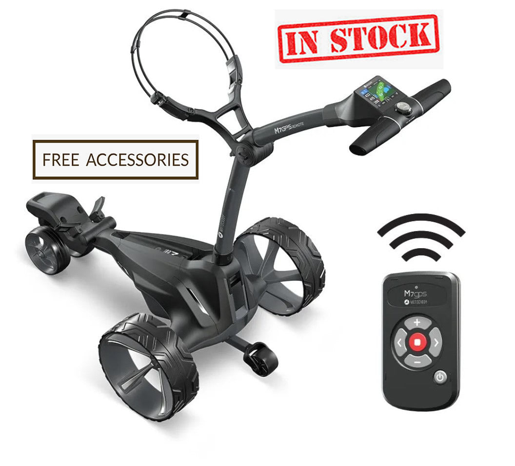 Motocaddy M7 GPS Remote Electric Push Cart