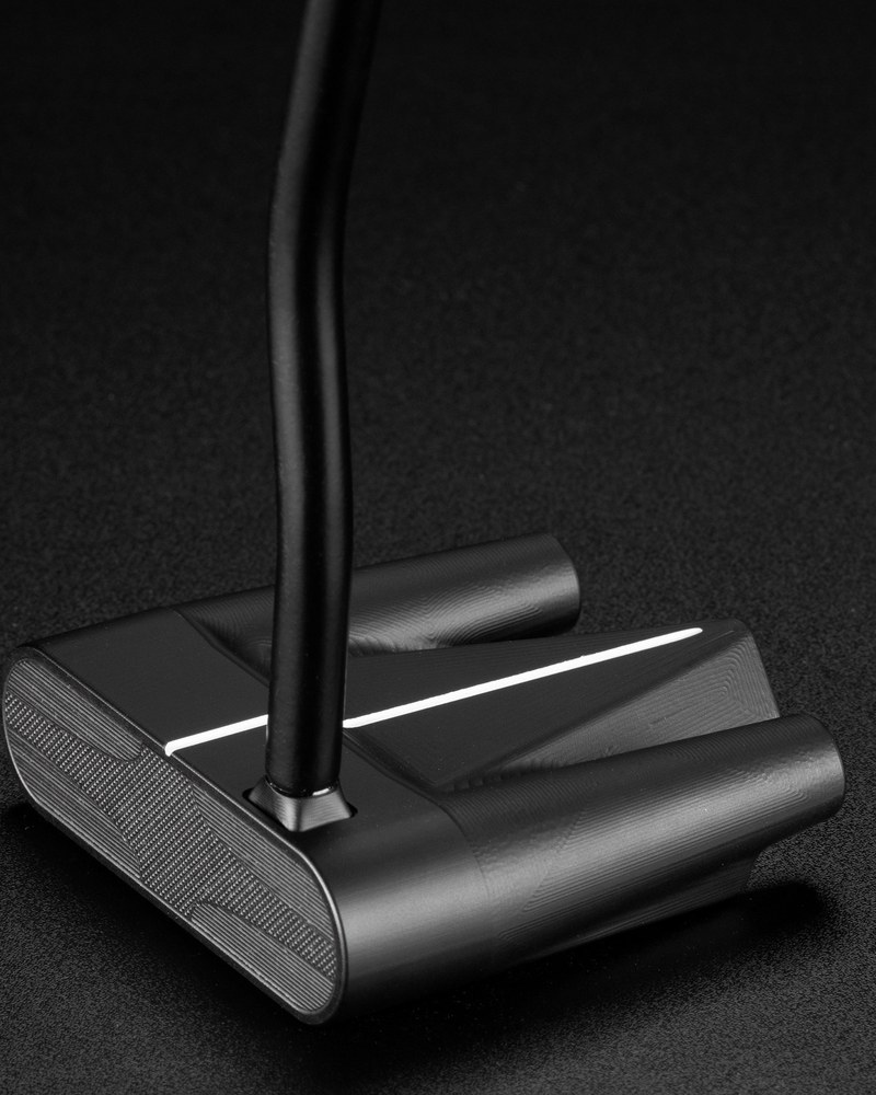 A close view of the Makefield Arm Lock head showing the milled top line and sightline
