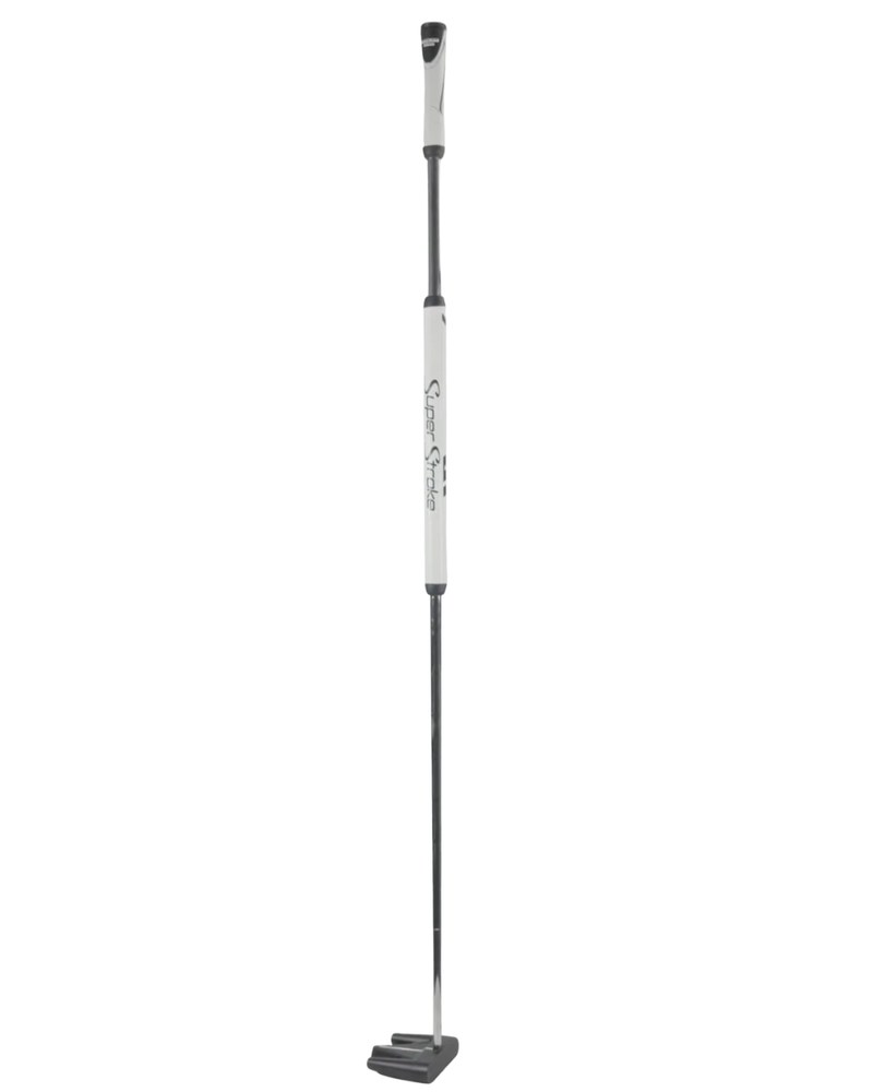The full length of the Makefield Long broomstick putter shown upright