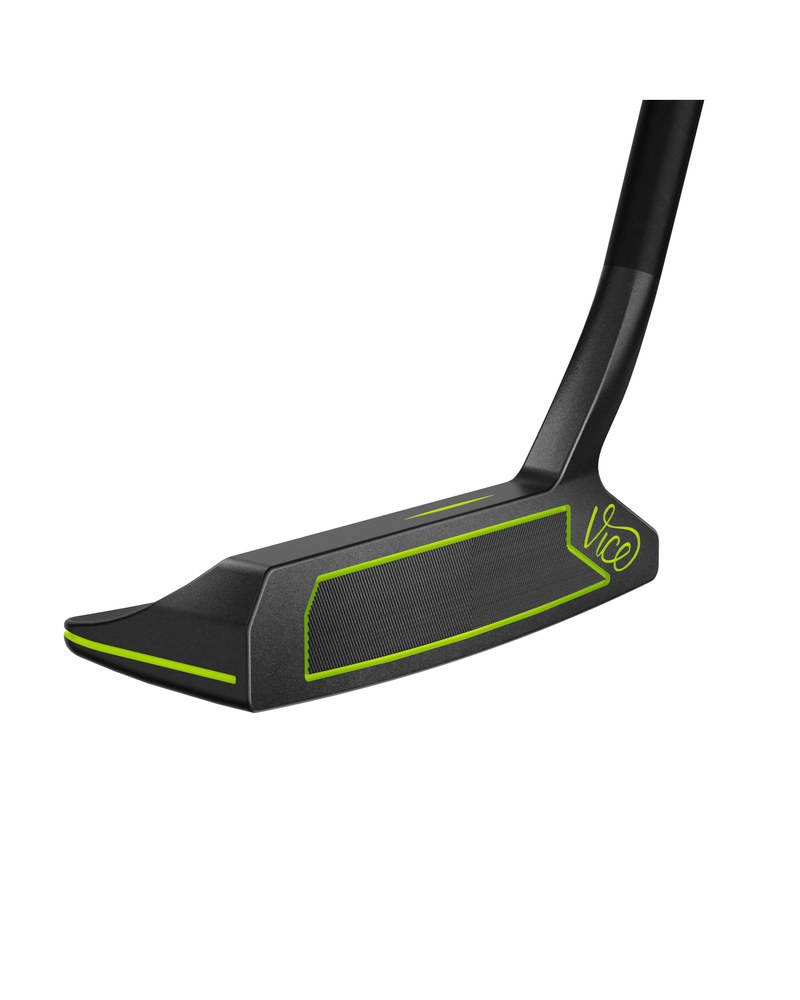 The Vice Golf VGP03 blade putter viewed from the heel