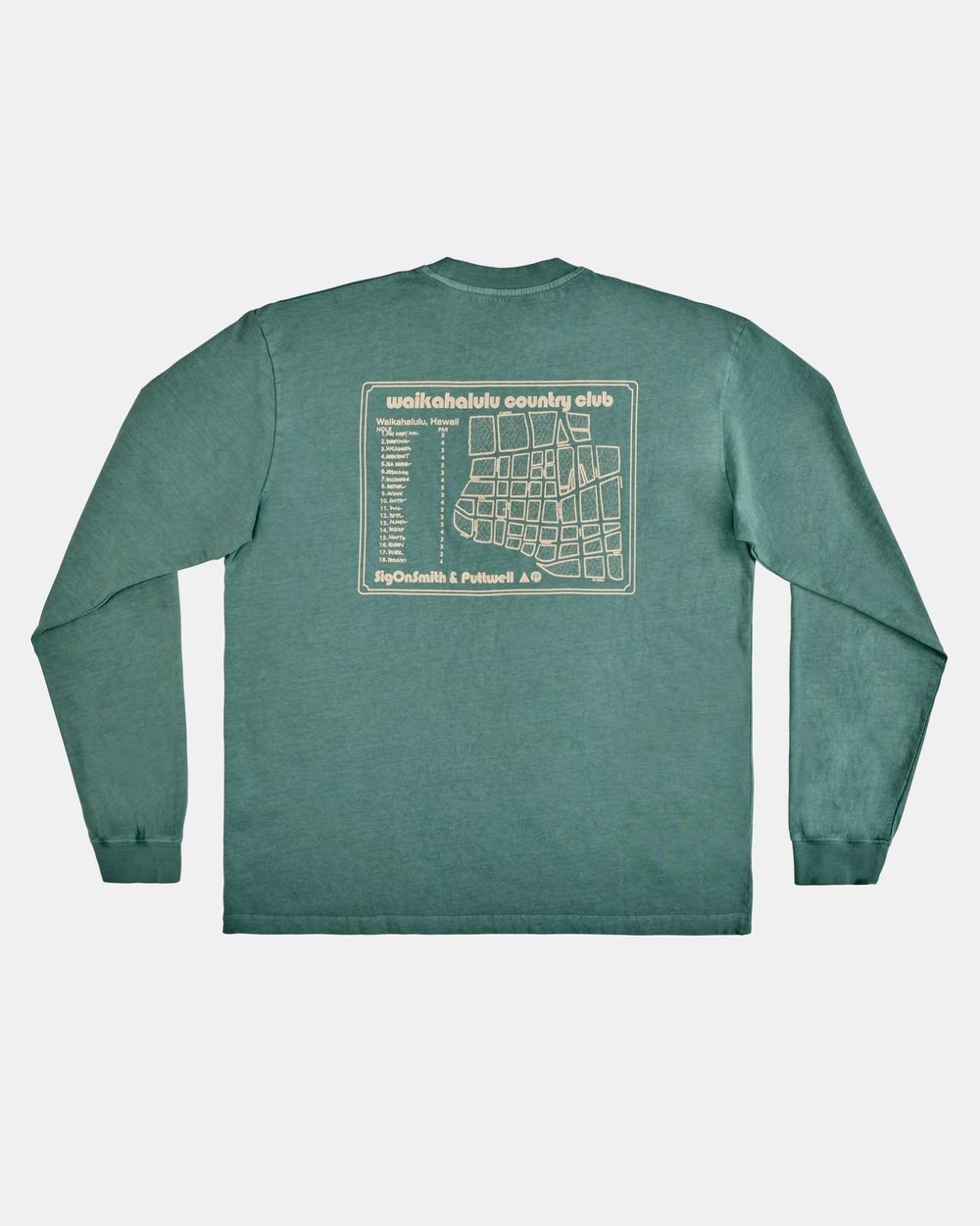 Puttwell x Sig On Smith Waikahalulu Country Club Longsleeve · view 1 of 5