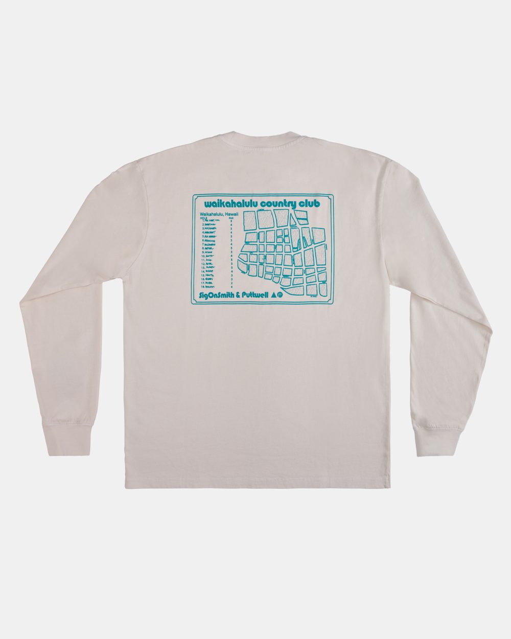 Puttwell x Sig On Smith Waikahalulu Country Club Longsleeve · view 3 of 5