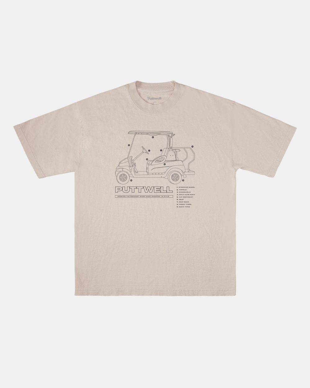 Puttwell Club Car Tee · view 1 of 3