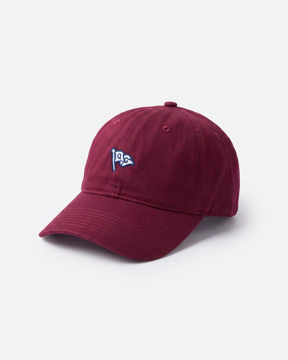 Quiet Golf QG Flag Cotton Dad Hat · view 2 of 2