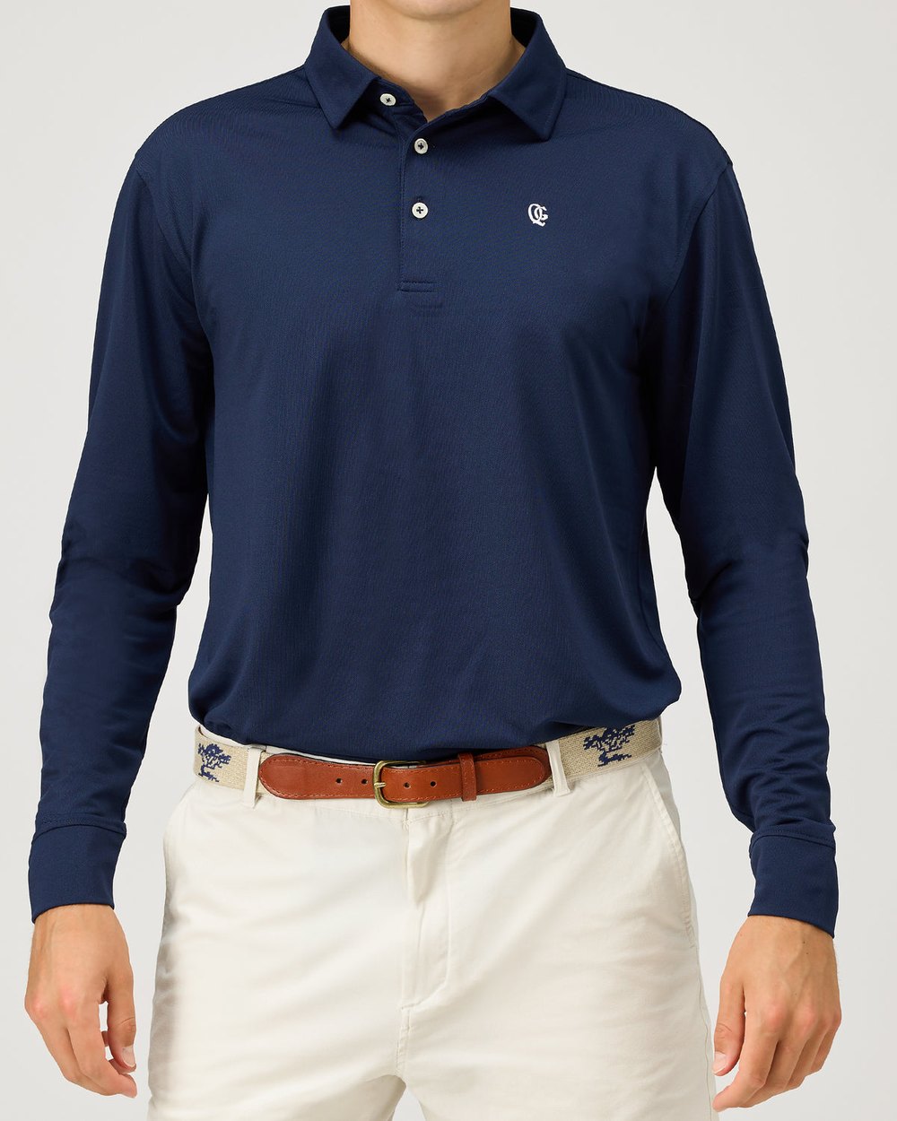 Quiet Golf Hampton Polo, Long Sleeve · view 5 of 5
