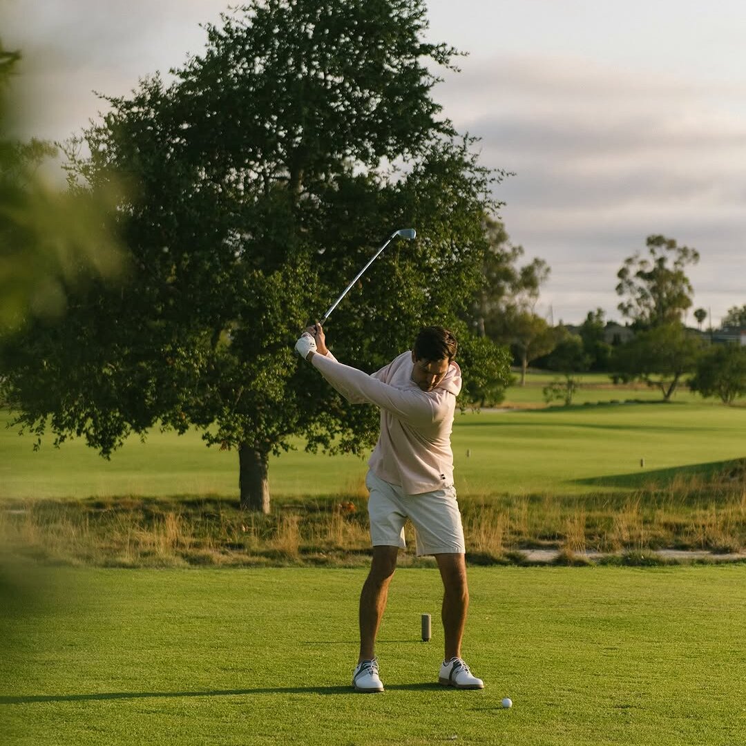 Follow-through — Quiet Golf on course
