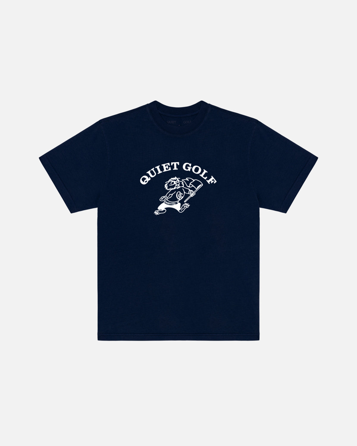 Quiet Golf Mascot Tee