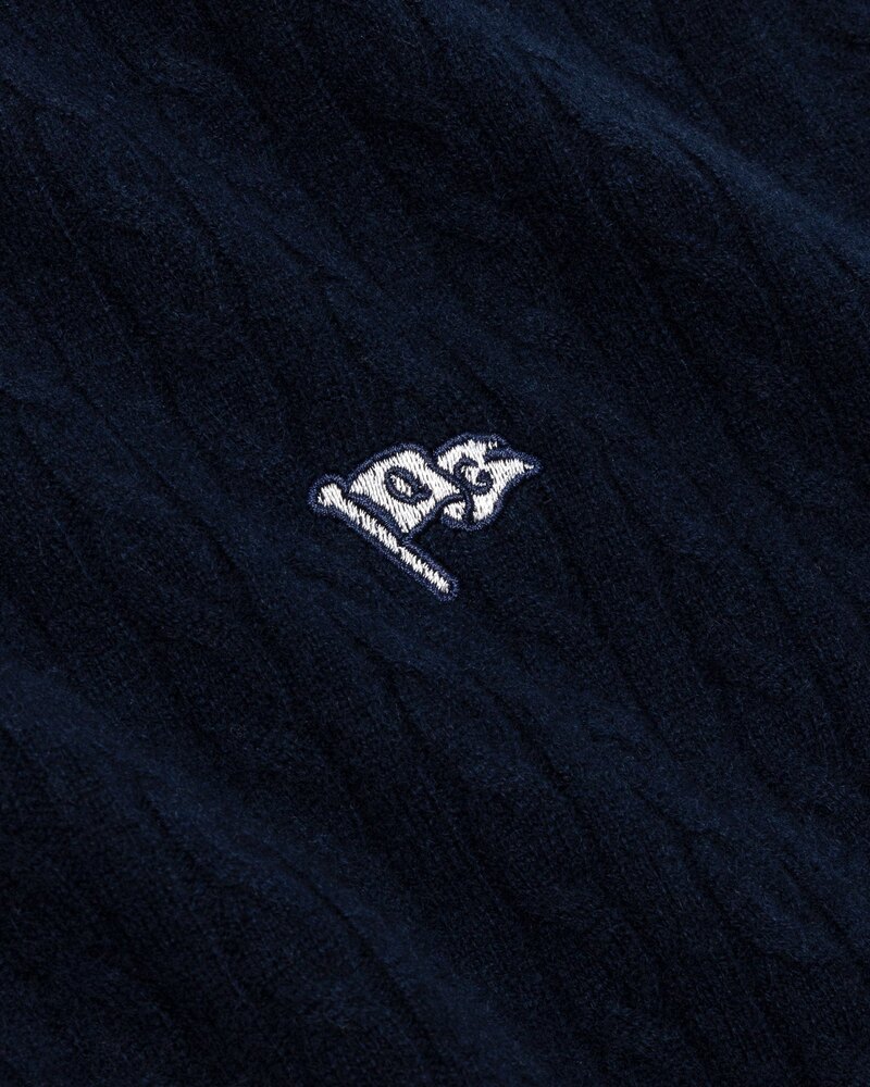 Quiet Golf Montecito Cable Knit — Bone &middot; view 4 of 4