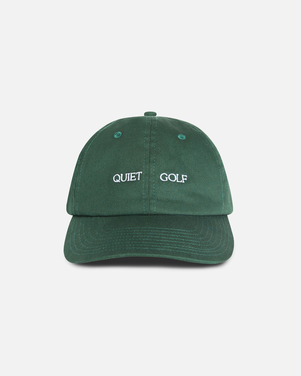 Quiet Golf Wordmark Dad Hat