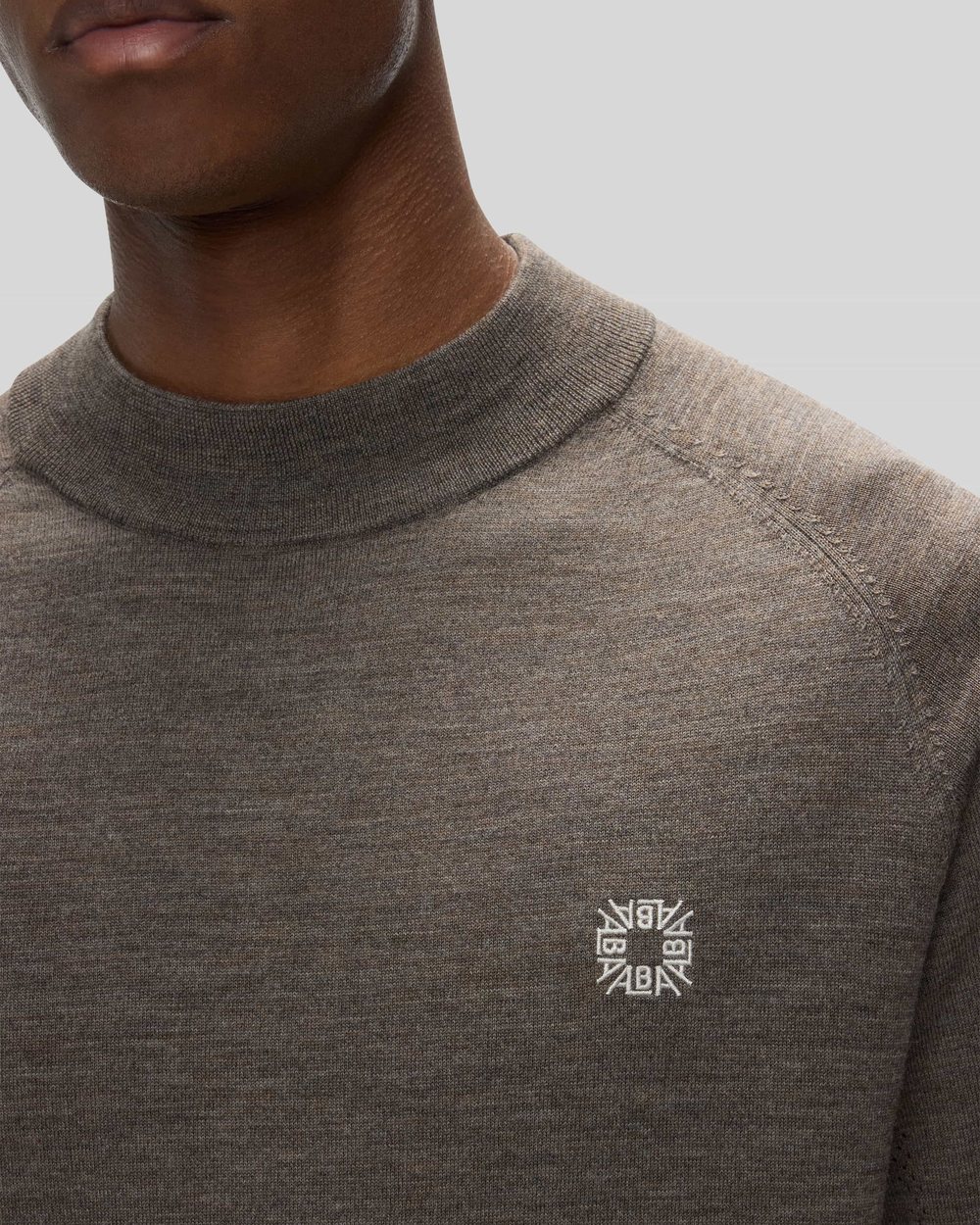 Alba Golf Cheviot Mockneck &middot; view 5 of 5