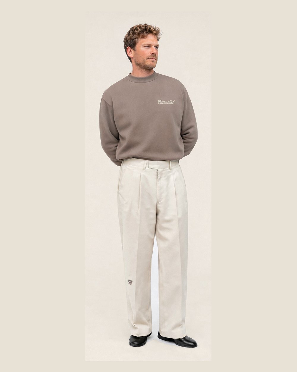 Casualist Pleated Golf Trousers — Organic Cotton &middot; view 5 of 5